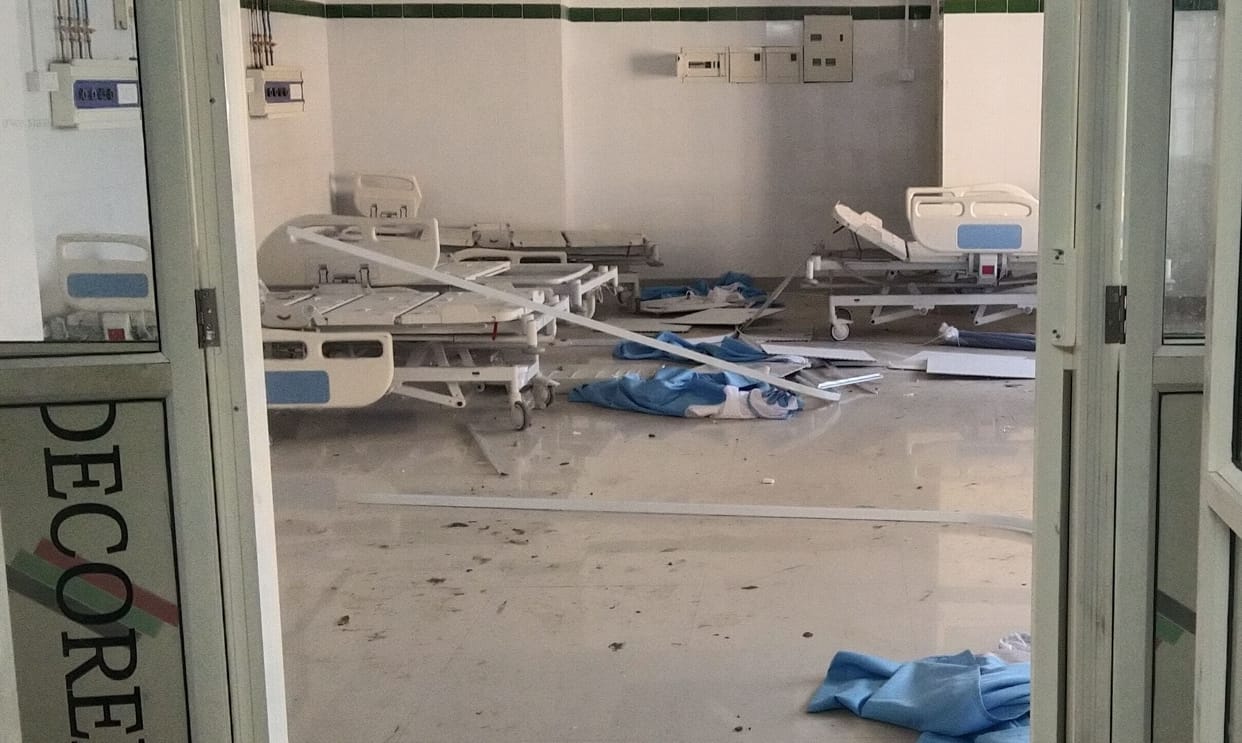 One year due to lockdown, ventilator received could not start