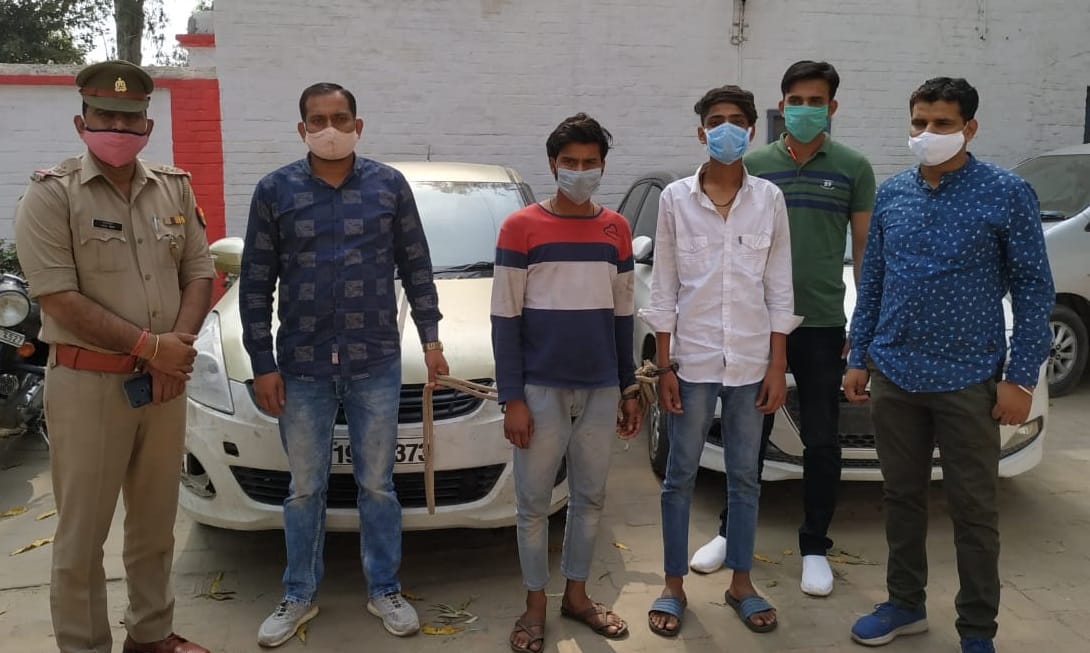 Two vehicle thieves caught, two cars and three bikes recovered