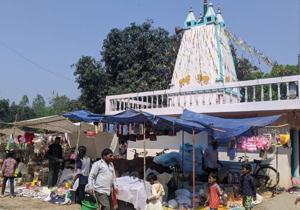 Devotees prayed to see mother Bhagwati