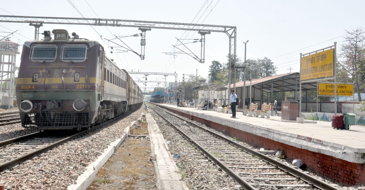 train and bus service stop due to farmer protest