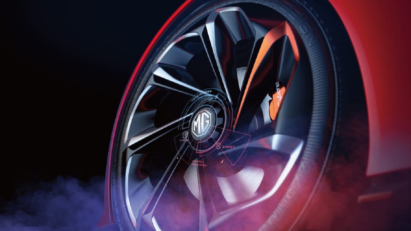 mg cyberster ev first look MG EV sports car MG claims mg cyberster driving range 800 km
