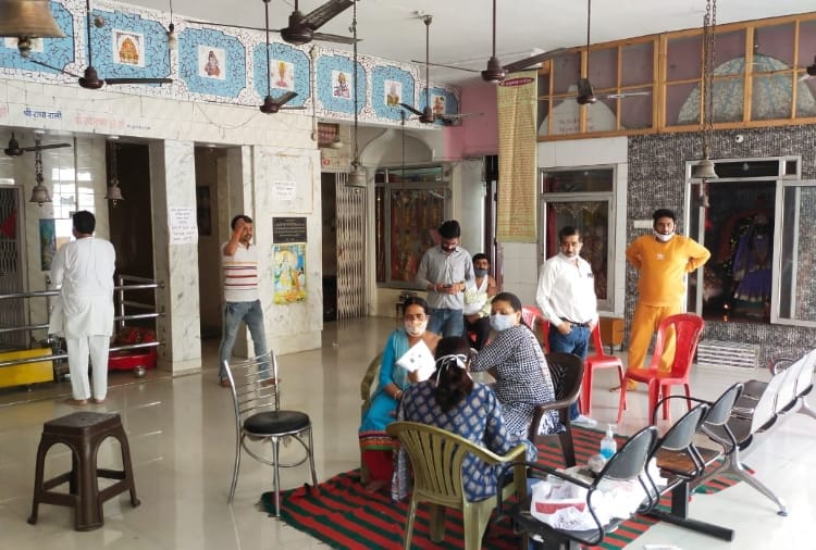 Corona Vaccination stared at Religious places at Gurdaspur of Punjab