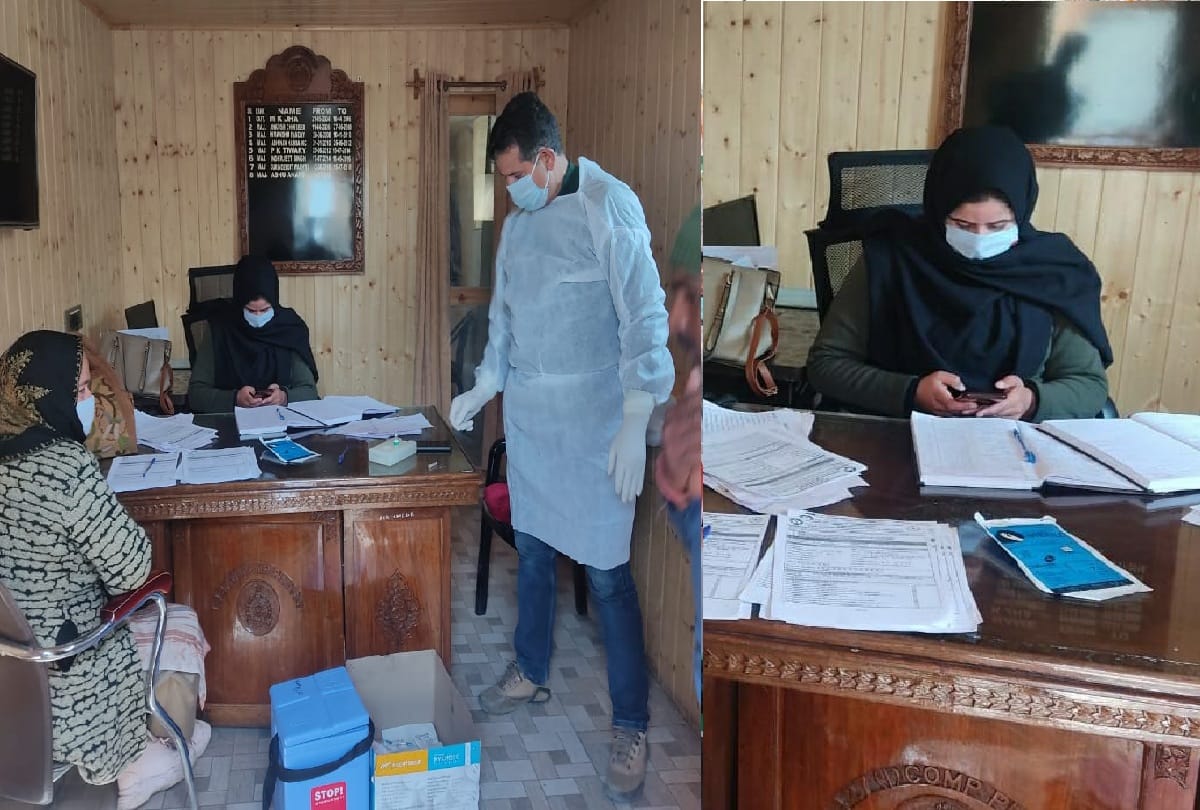 zarina Bano a medico who heads COVID-19 surveillance team in Bandipora kashmir