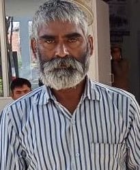 Husband beats wife with beating