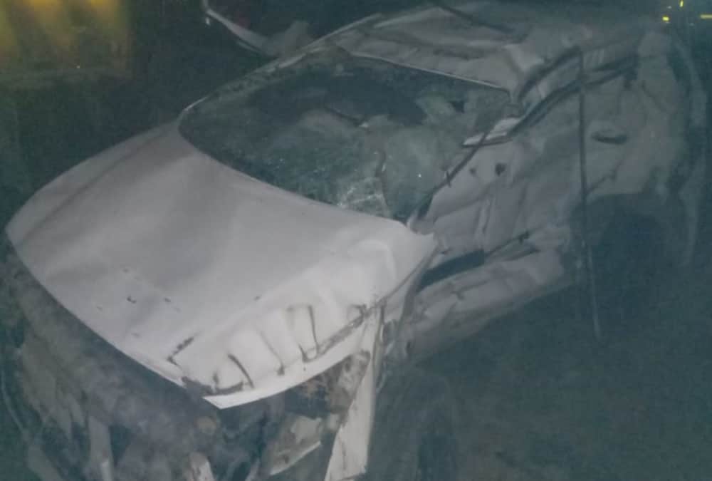 Uttarakhand News: Horrific Car Accident on Delhi Haridwar Highway on Holi 2021, Two junior engineer Died Photos