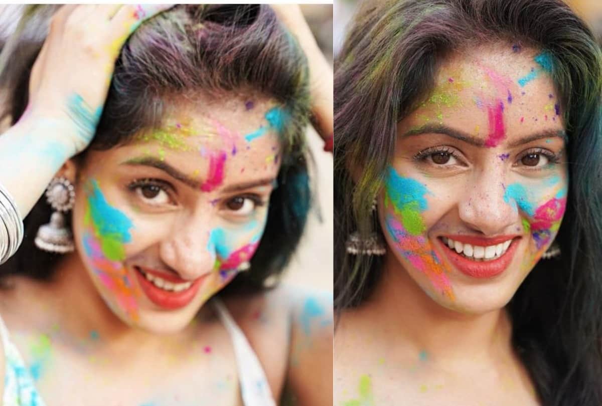 Diya Aur Baati Hum Fame Actress Deepika Singh Plays Holi Share Pictures On Social Media
