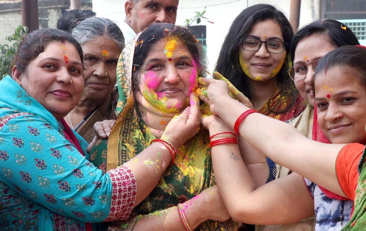 Balaji Maharaj got enjoyment celebrating Phog Festival
