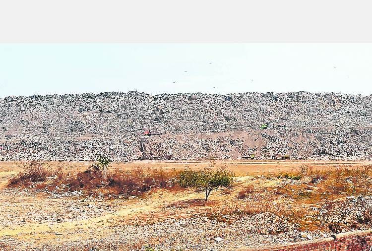 One lakh tons Garbage collected on eight acres land in Chandigarh