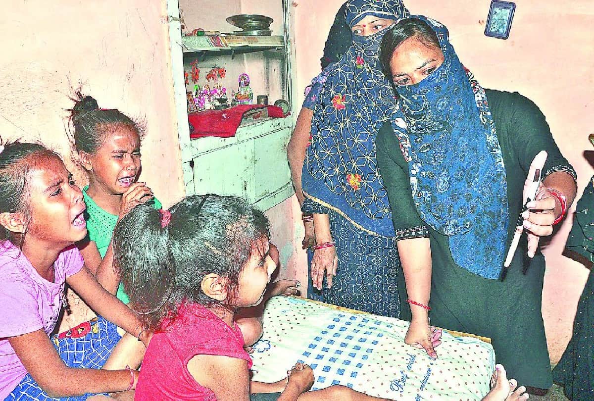 three daughters orphaned after mother murder in agra