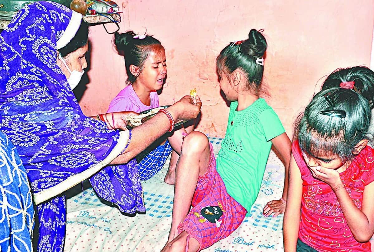 three daughters orphaned after mother murder in agra