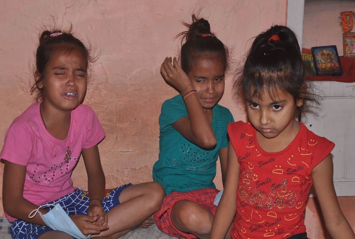 three daughters orphaned after mother murder in agra