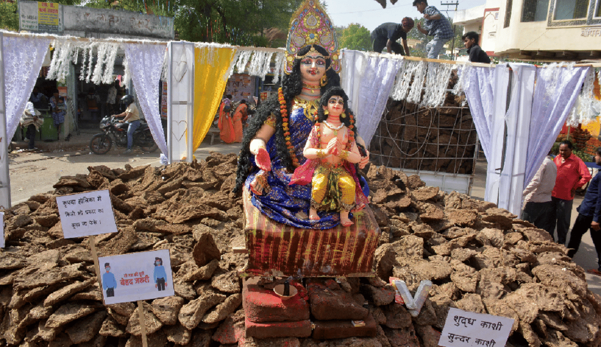 Holikas are unique in varanasi some ancient from the Ganges