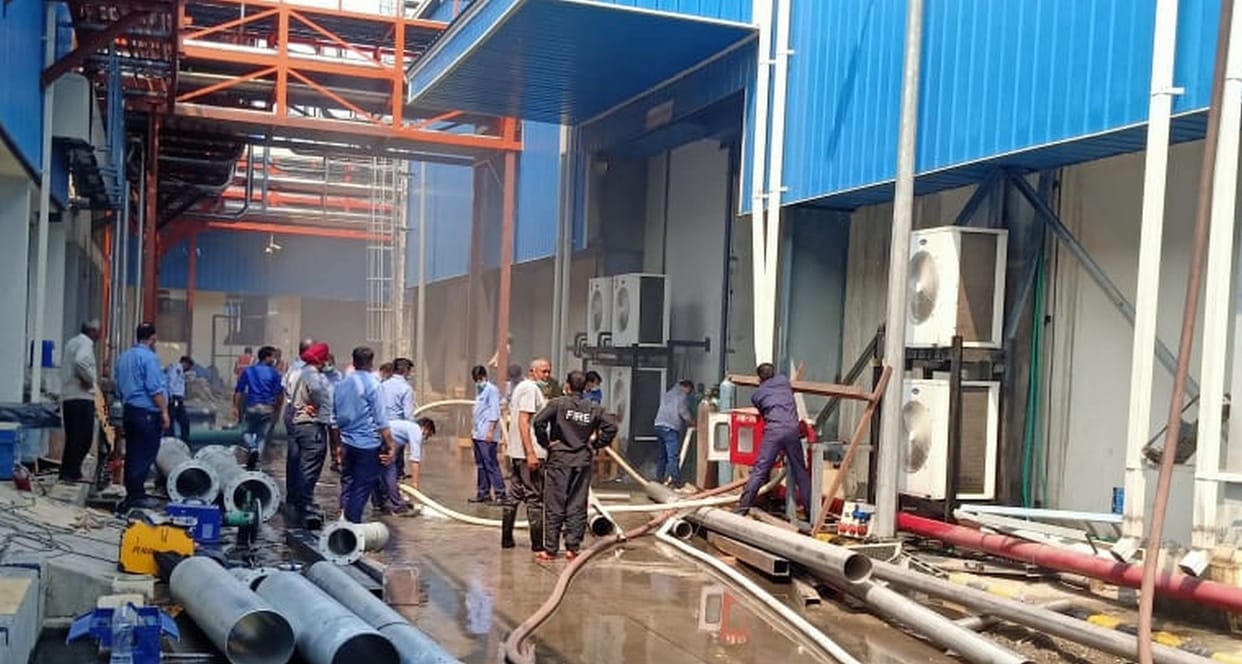 Fire At Sidcul Company