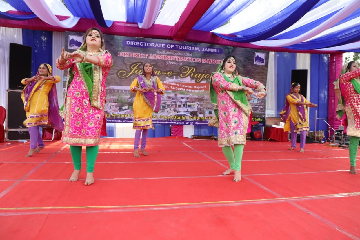 Celebration in cultural programs in Jashn-e-Rajori
