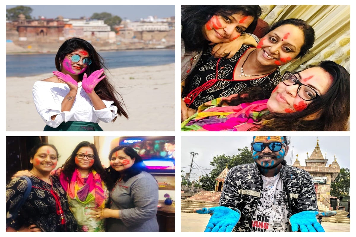 Holi celebration today Abir and Gulal will fly in Varanasi