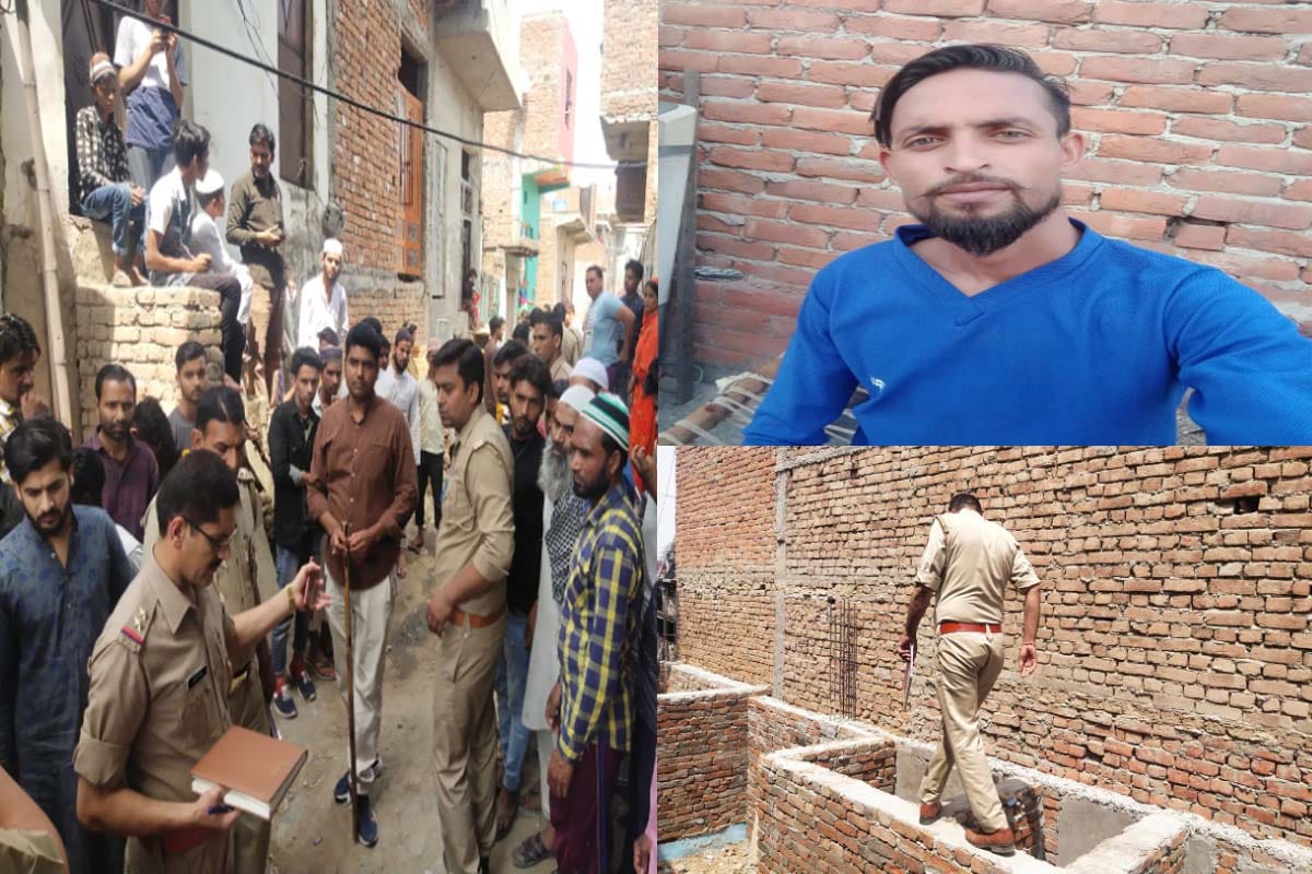Meerut:  man killed after beated by bricks in lisadi gate meerut