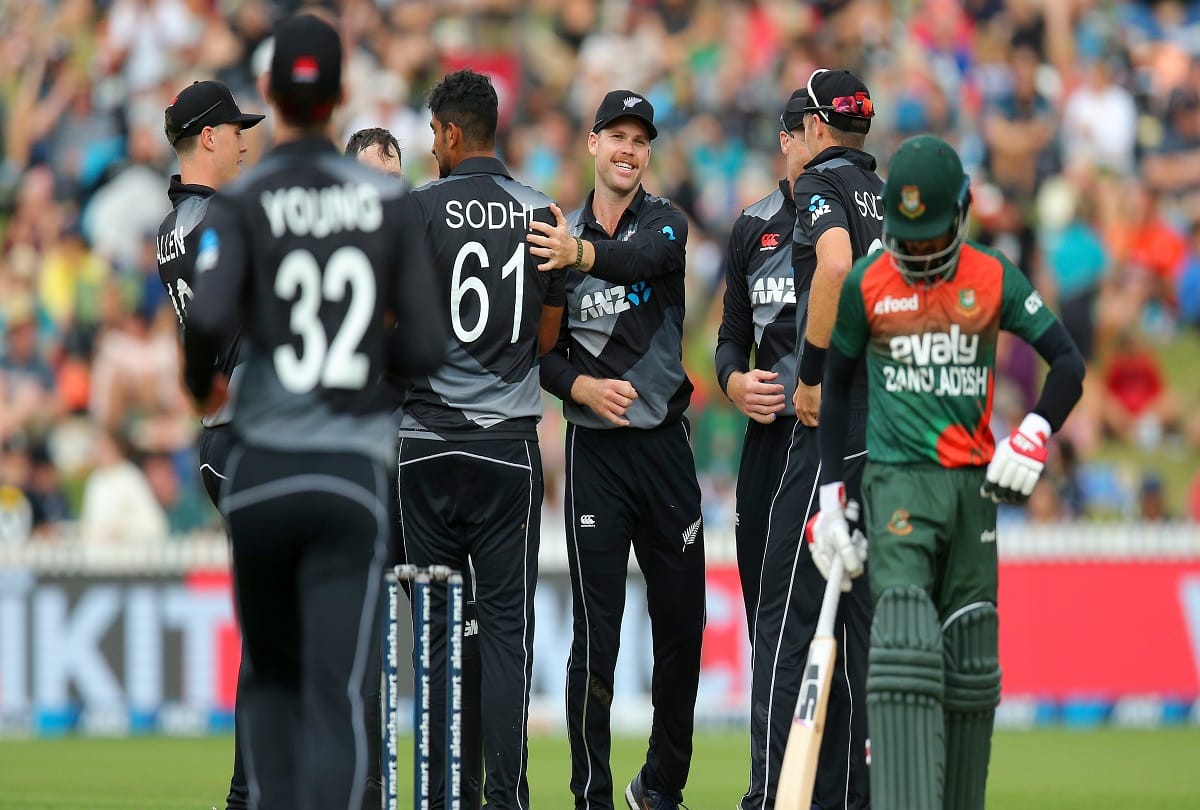 New Zealand beat Bangladesh by 66 runs in 1st T20I at Hamilton Devon Conway scored 92
