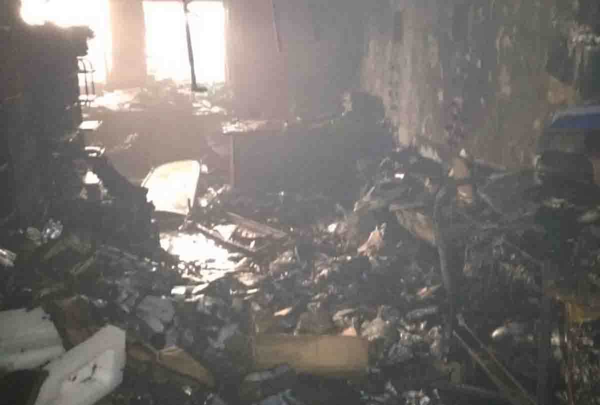 UP: Fire alarm of cardiology, hydrant system failed