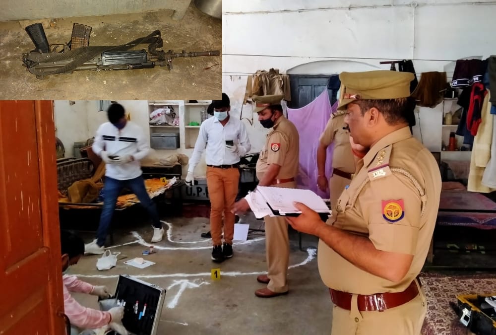 A Policeman commits suicide in barabanki Police line.