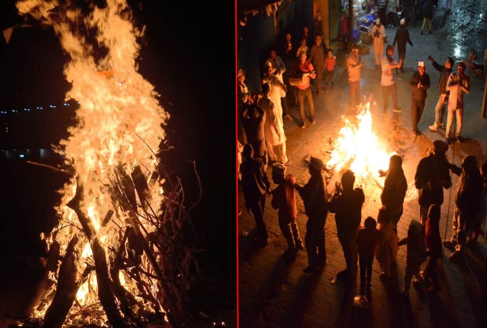 Holika Dahan Holi 2021 Celebration in Uttarakhand Photos