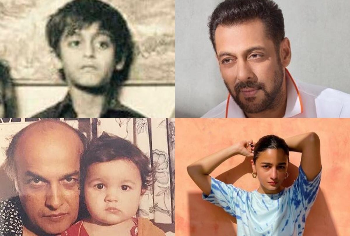 Salman Khan to Alia Bhatt see throwback photos of bollywood stars when they were extremely cute