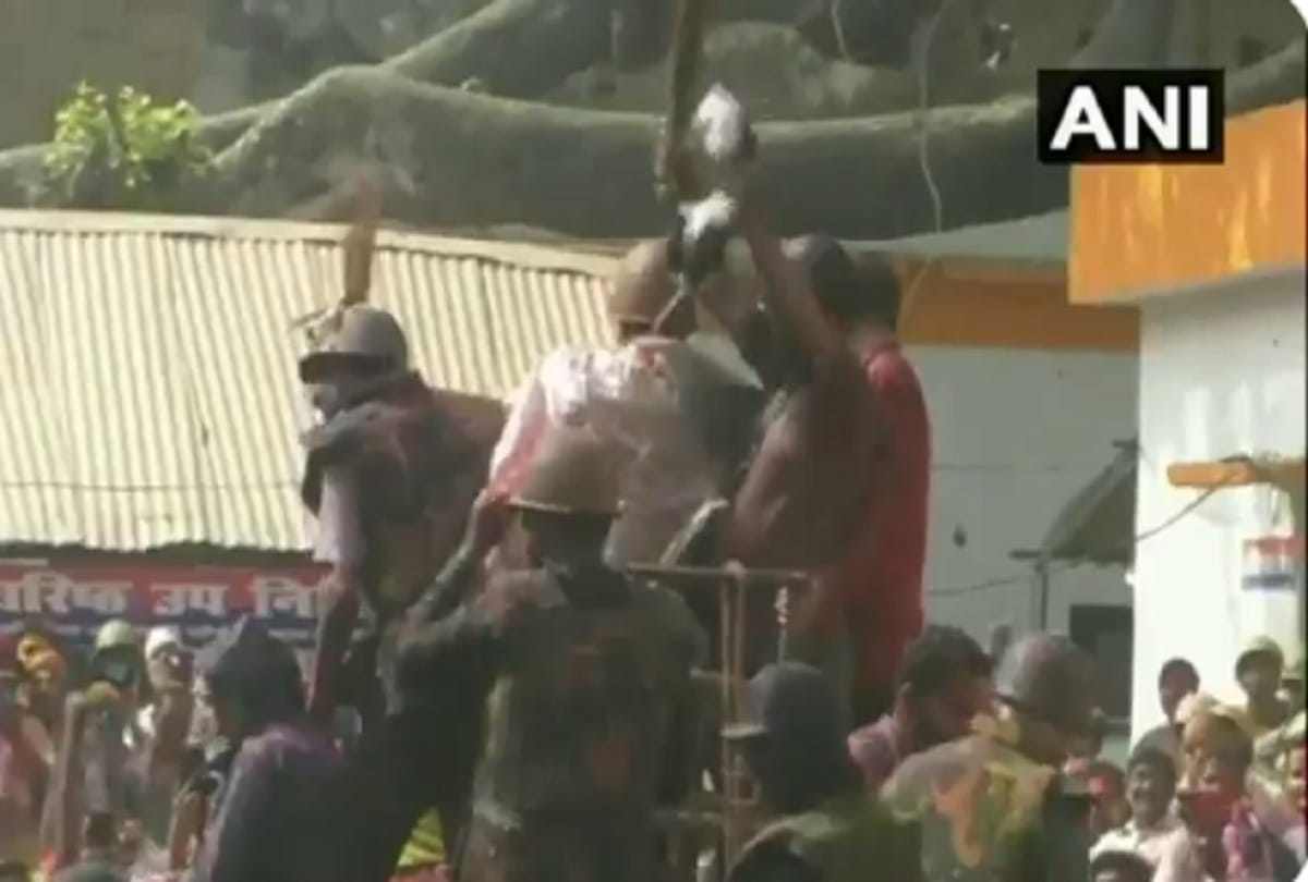 laat sahab joolus jutamar holi history in shahjahanpur