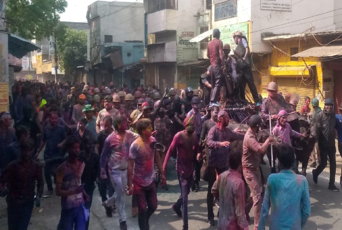 laat sahab joolus jutamar holi history in shahjahanpur