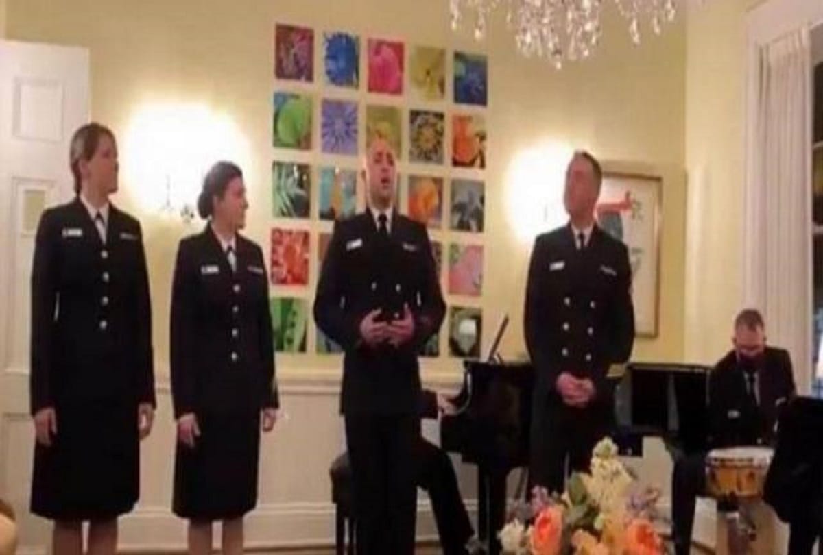 US Navy members sing popular Hindi song, Indian envoy shares video Holi 2021
