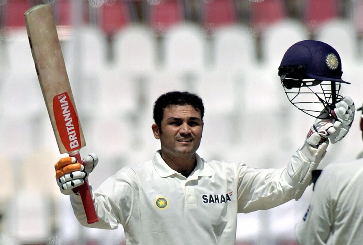 On this day 28th march 2004 former Team India batsman Virender Sehwag scored 309 runs in Test match against Pakistan at Multan