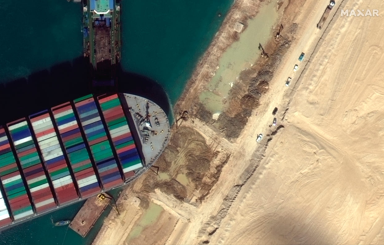 Suez Canal Crisis: Traffic in Suez Canal is slowly becoming smooth after the ship leaves