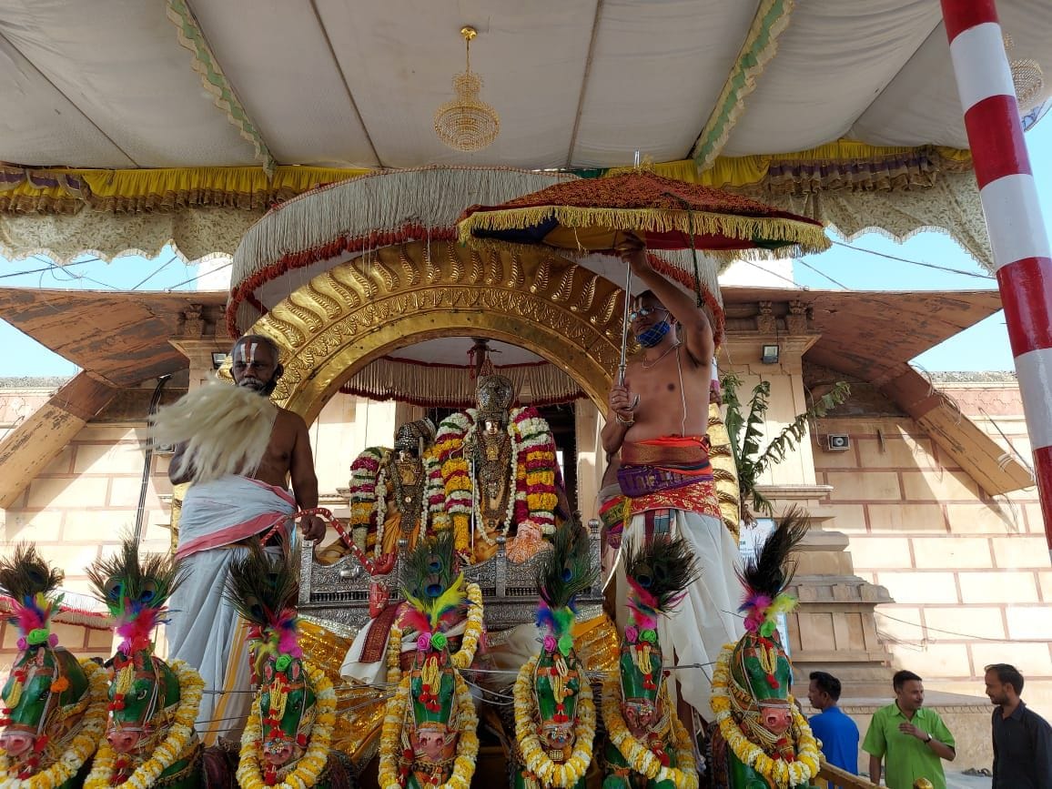 Mathura: Brahmotsavam begins at Ranganath temple