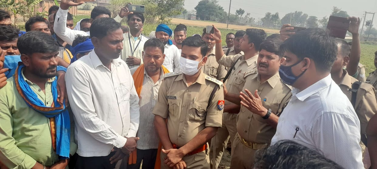 BR Ambedkars statue found damaged