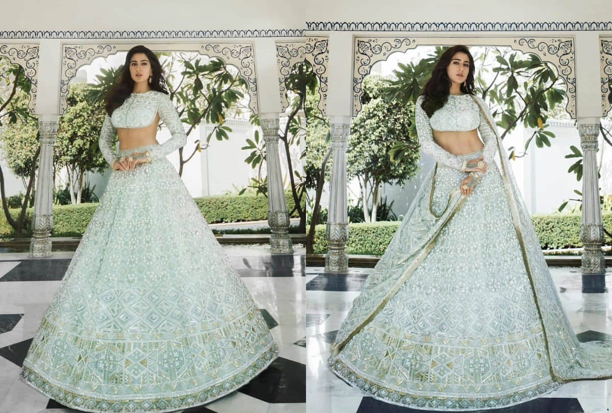 Sara Ali Khan Trolled for Wearing Backless Blouse from Latest Manish Malhotra Collection