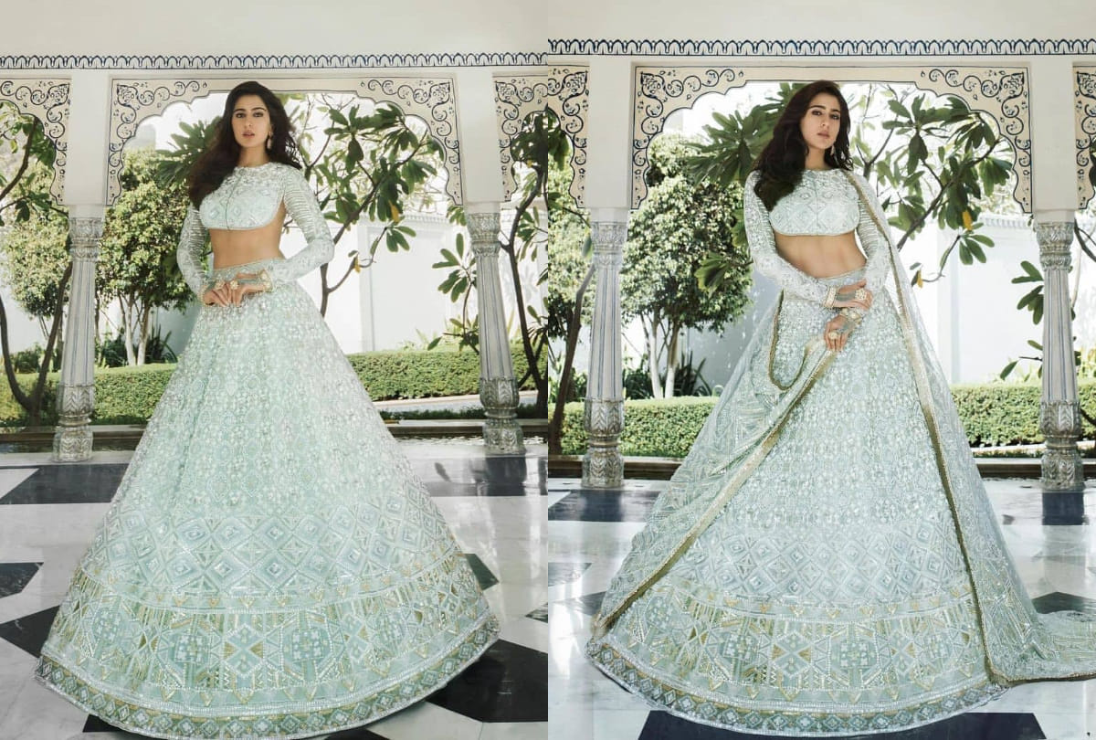 Sara Ali Khan Trolled for Wearing Backless Blouse from Latest Manish Malhotra Collection