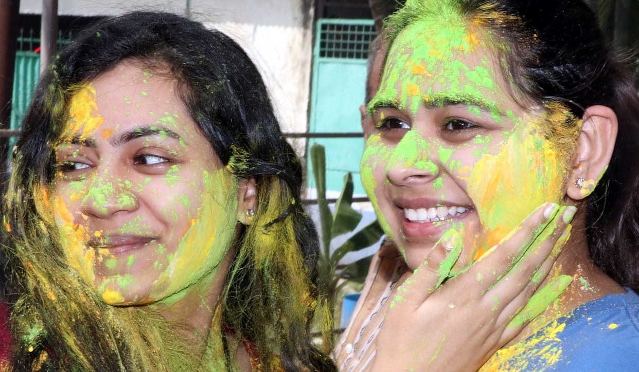 Holi celebrated with joy in Noorpur