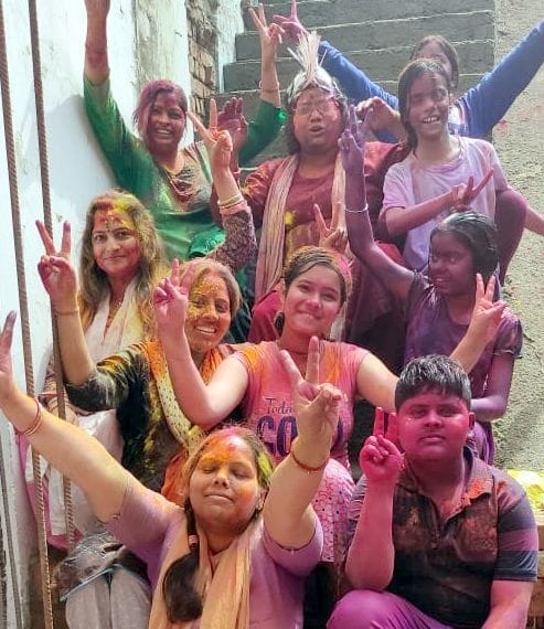Holi festival celebrated with great pomp in Bijnor district