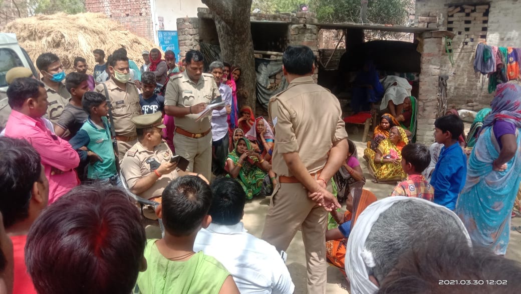 Crime in Varanasi: uproar in Barai village after murder arrest of two accused police raids