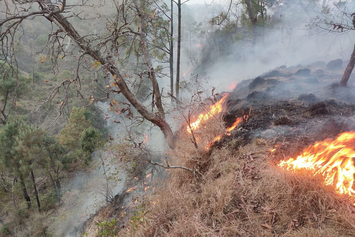 35 thousand rupees damage due to three fire incidents