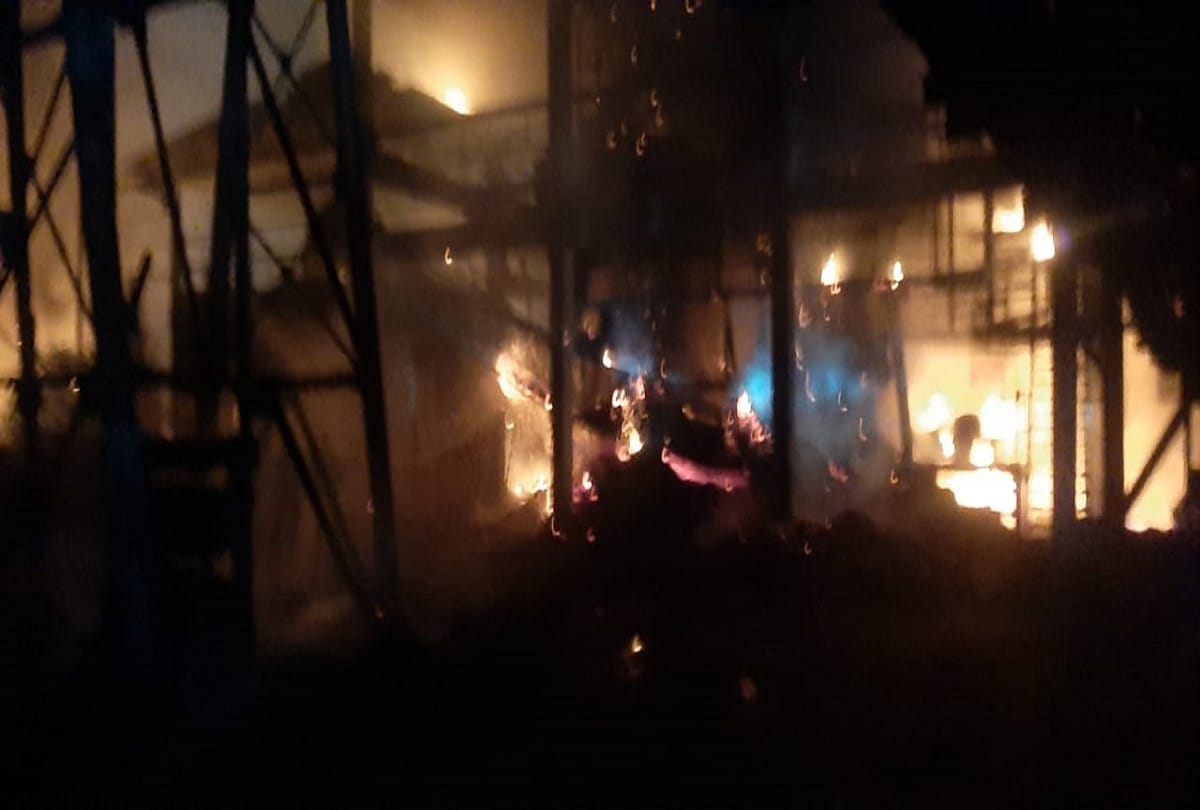 fire breakout in star paper mill in saharanpur
