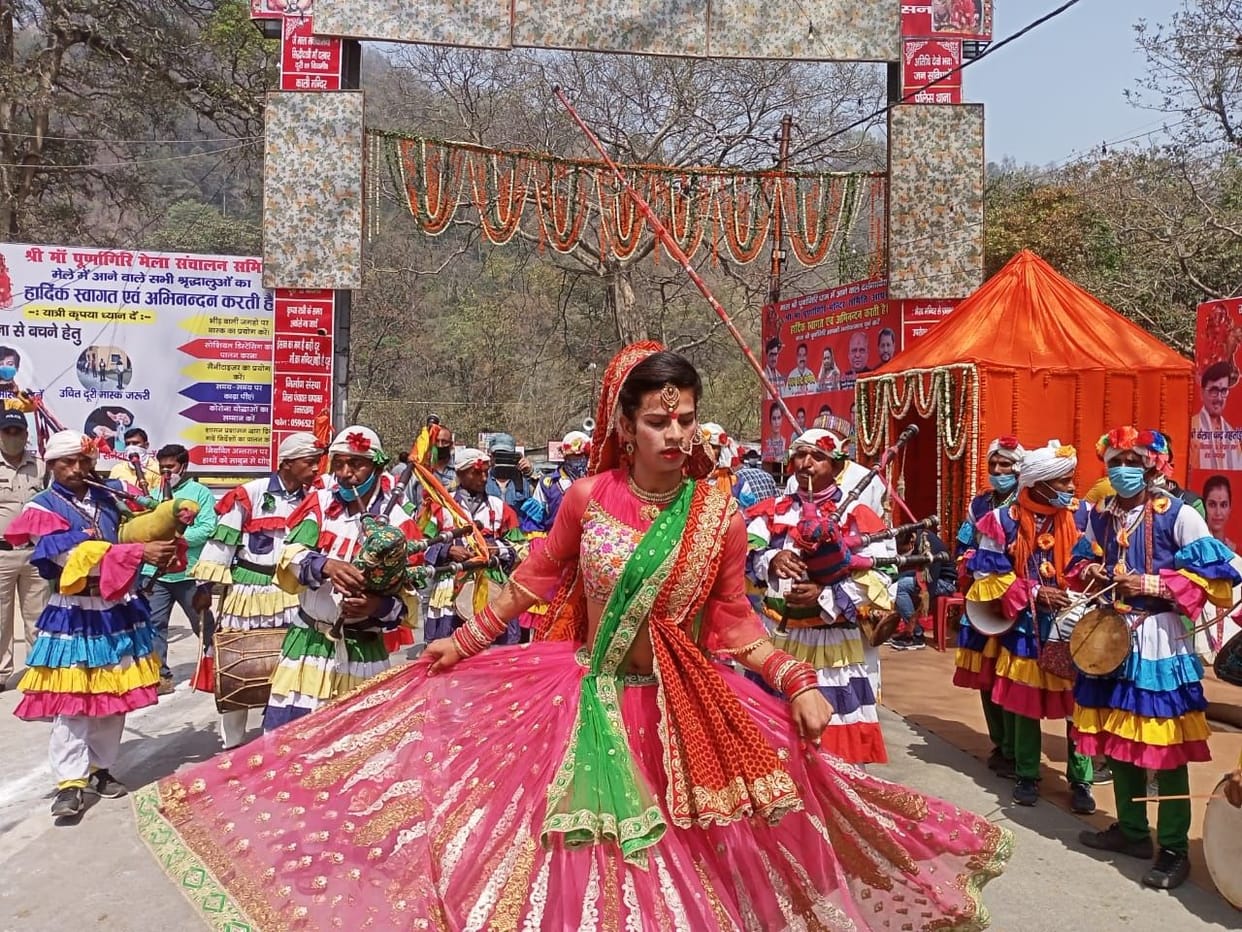 Purnagiri Dham resonated with mother's cheers