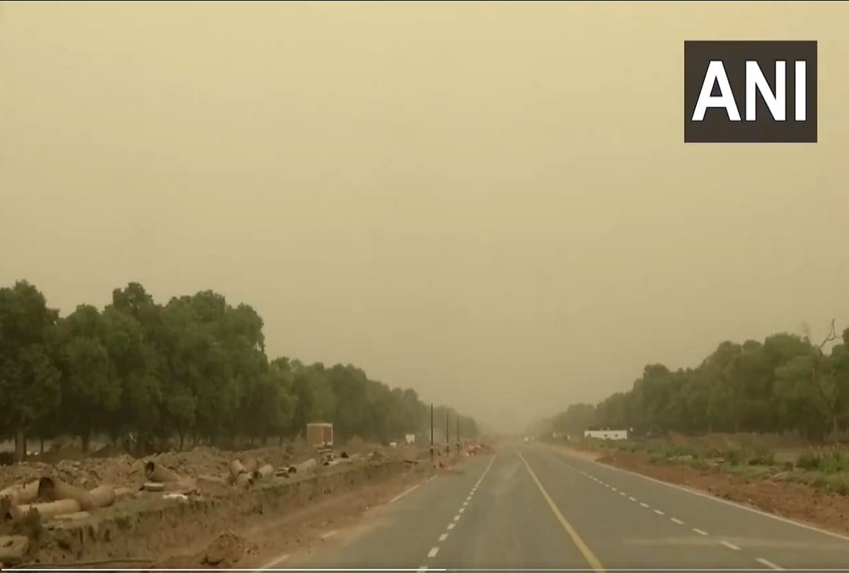 delhi weather changed today dusty wind flows next two days remain same