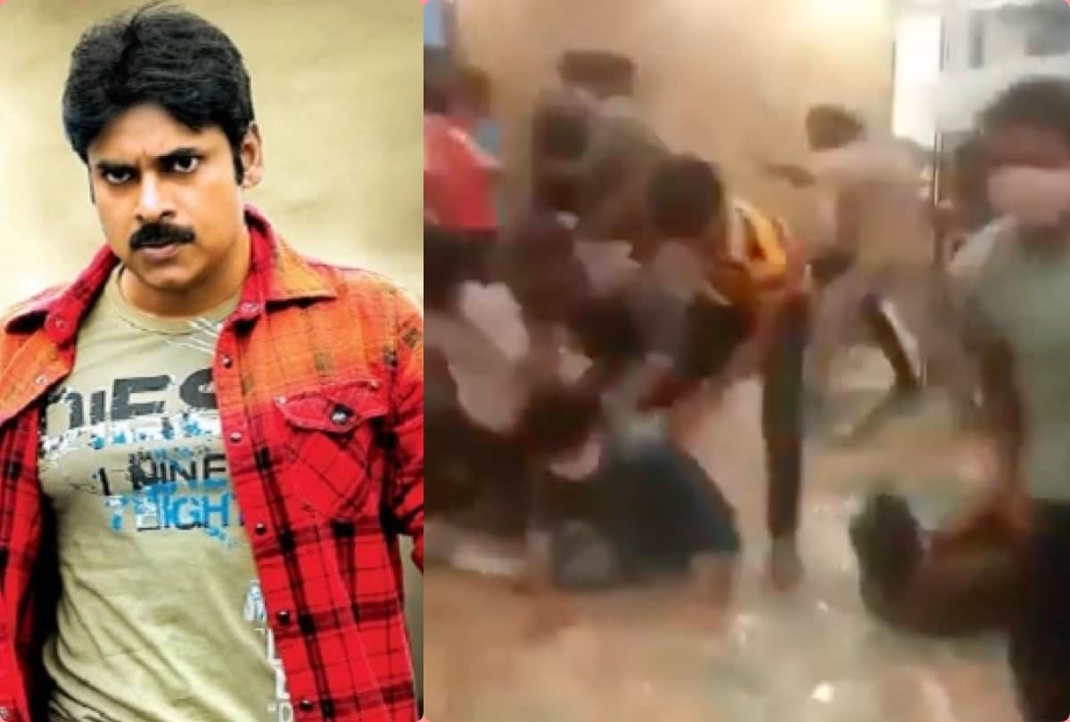 ruckus erupted at a theatre in visakhapatnam during pawan kalyan film vakeel saab trailer launch