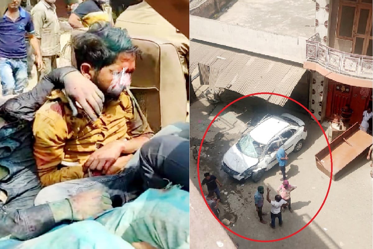 UP News: A car fell from bridge in Saharanpur and two people died including the son of a BJP leader