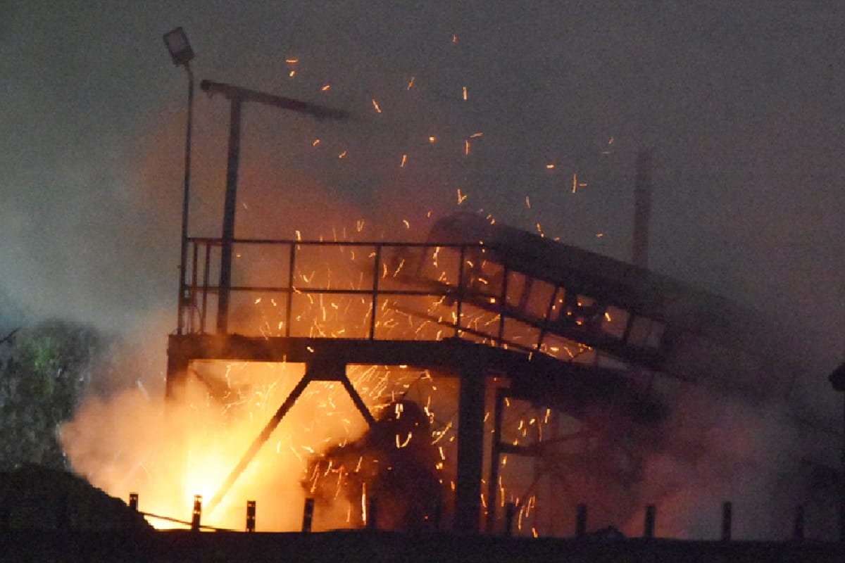 Saharanpur News: Fire in a paper mill at Saharanpur of Uttar Pradesh