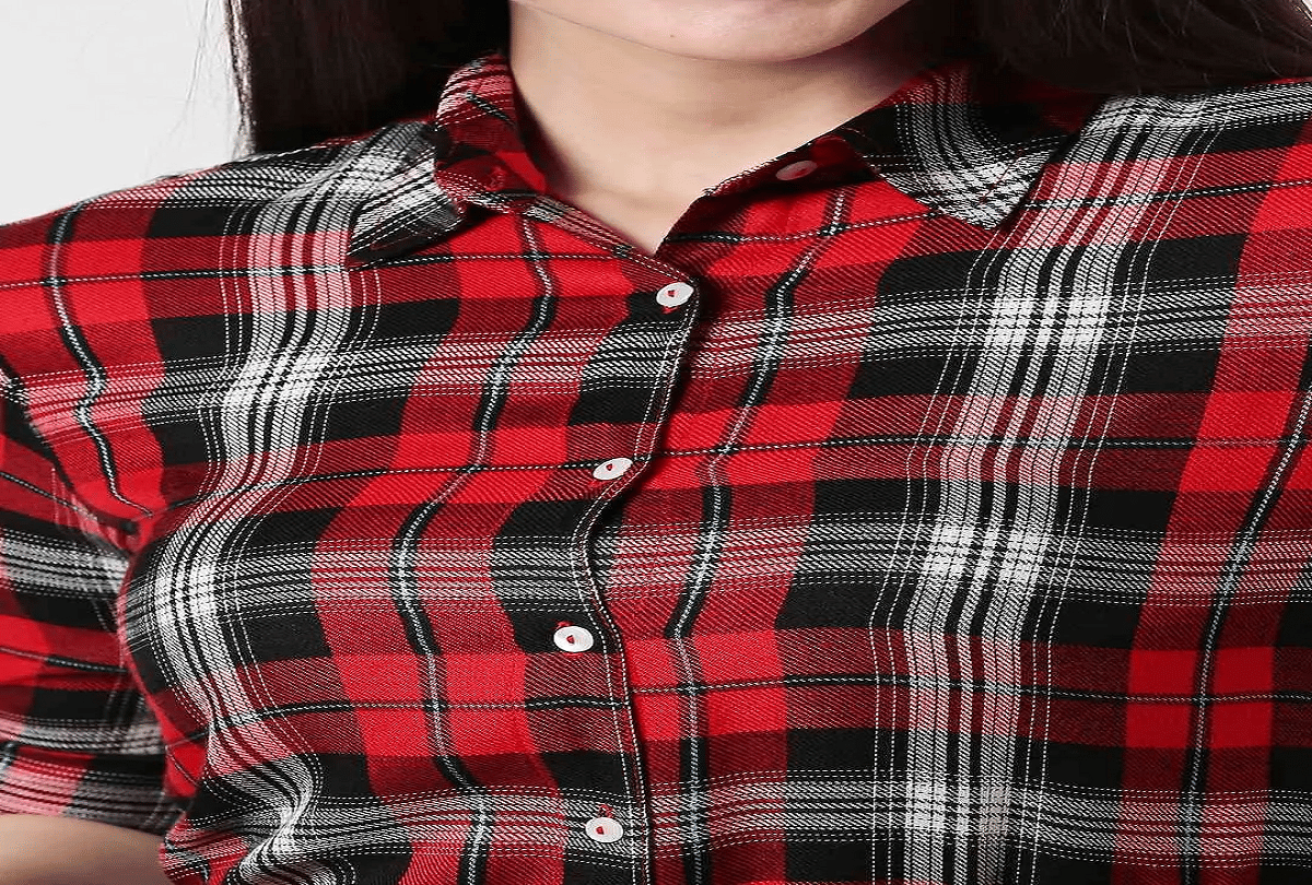 why do girls shirts have buttons on the left