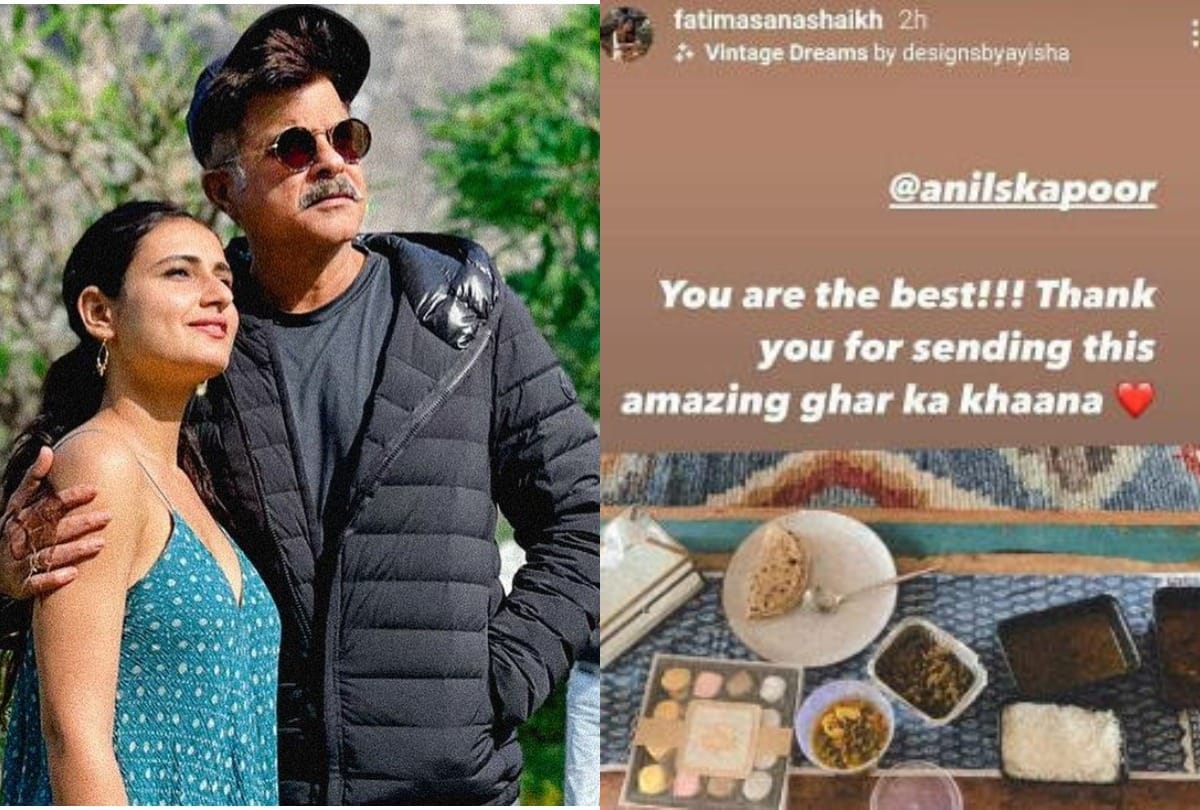 Anil Kapoor Sends Homemade Food To Fatima Sana Shaikh After She Tests Positive For COVID-19