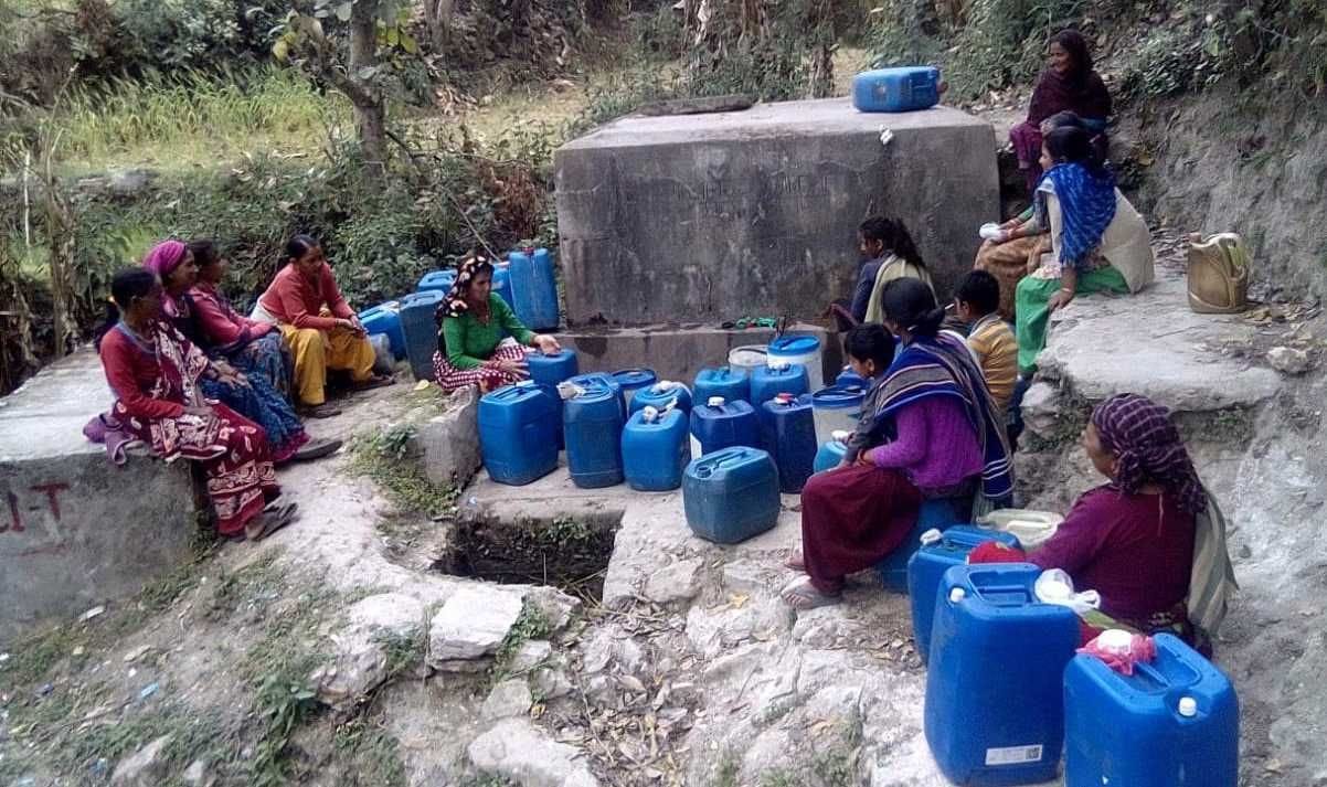 Drinking water shortage in Asaun and Mallakot