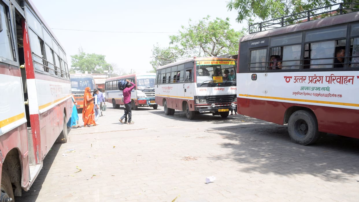 Number of passengers reduced due to fear of Corona