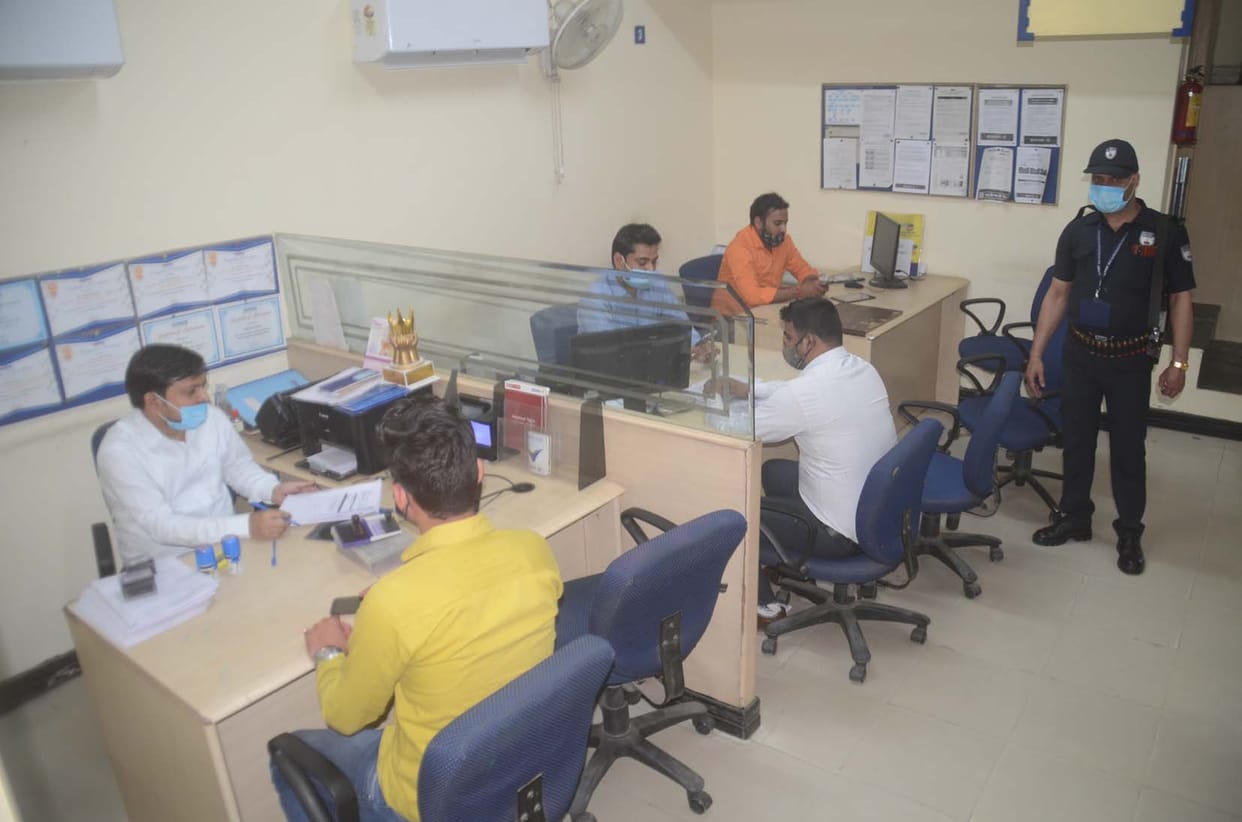 Financial year ended, officers and employees engaged in work settlement