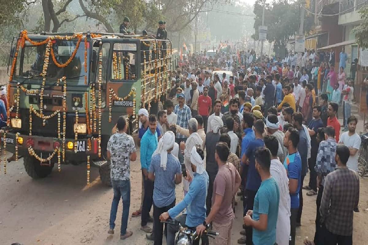 Jammu Encounter: Pinku Kumar of Baghpat was martyred for the country and see photos